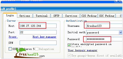 Host1Free使用另类方法